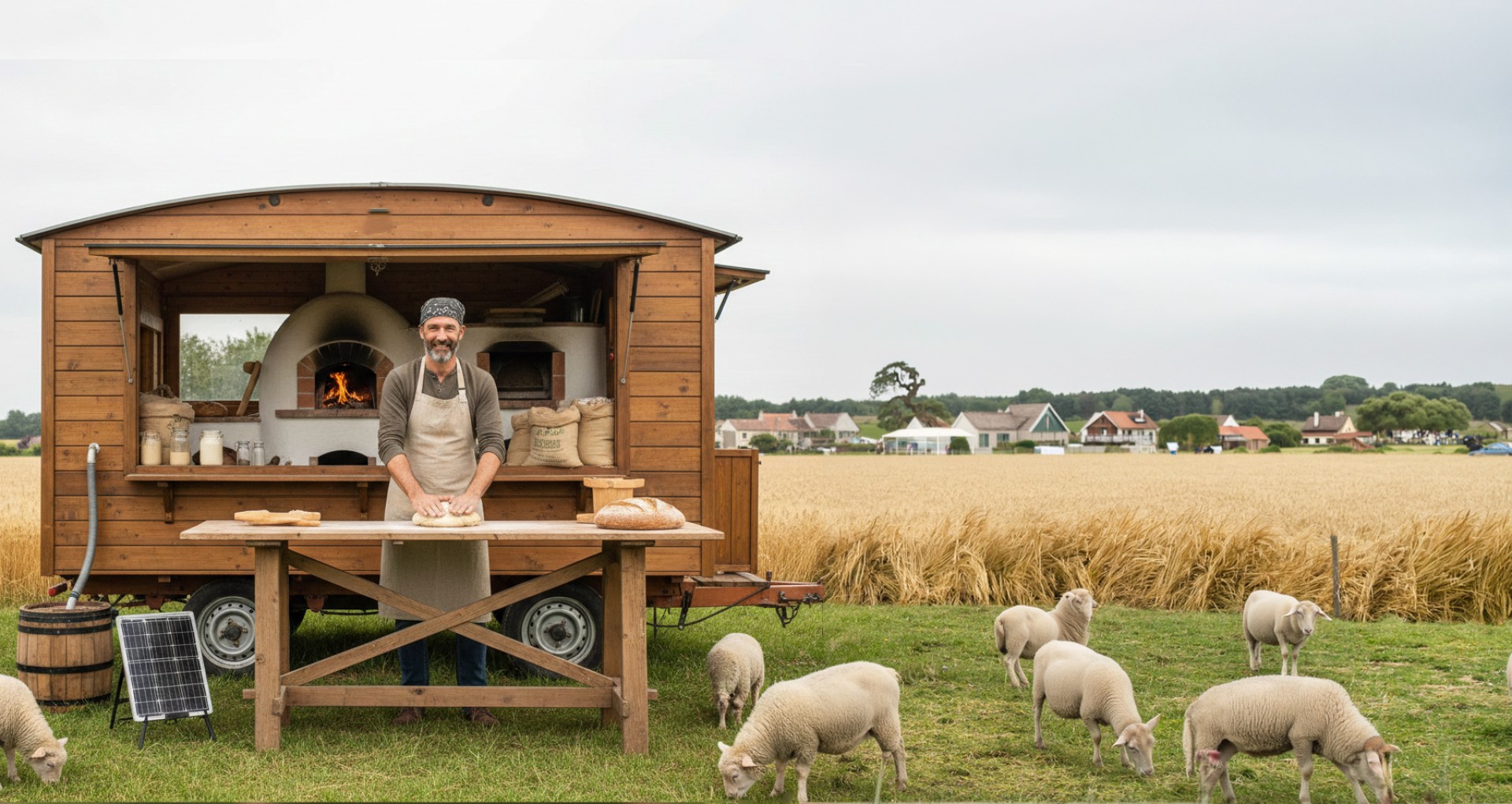 Portrait : Un boulanger itinérant au service du vivant