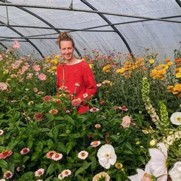 Une floricultrice passionnée