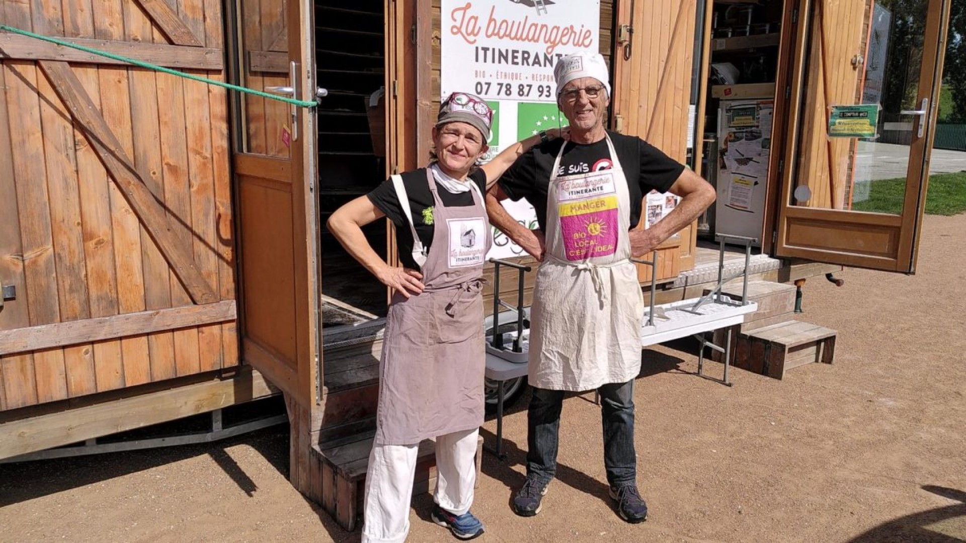 Une boulangerie bio itinérante en Isère