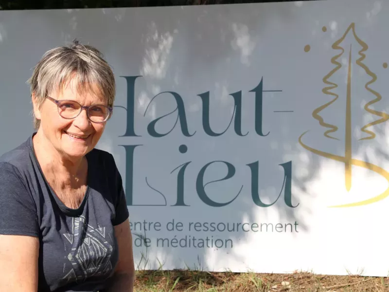 Présentation du Haut-Lieu à Brion, Isère